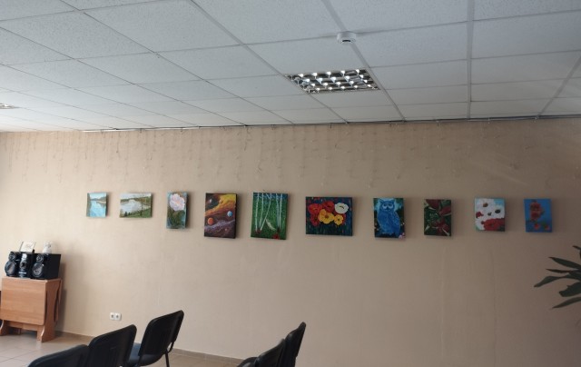 Janīnas Zaicevas gleznu izstāde "Rudens skaistums".
